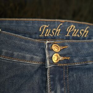 Tush Push Women's Skinny Blue Jeans